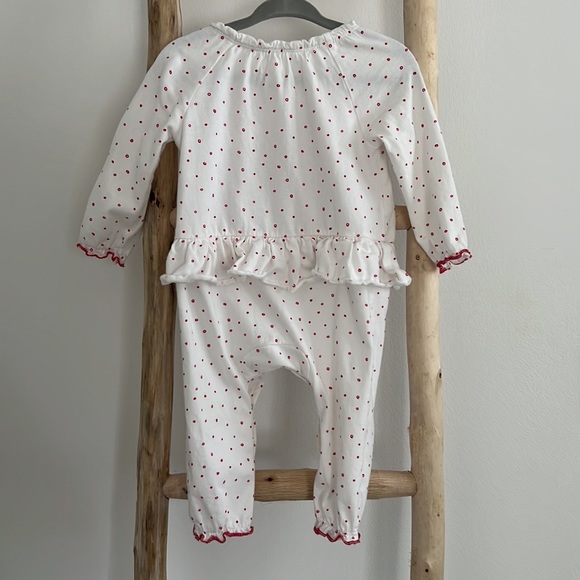 Mud Pie Santa Romper sz 9-12 months - Picture 4 of 4